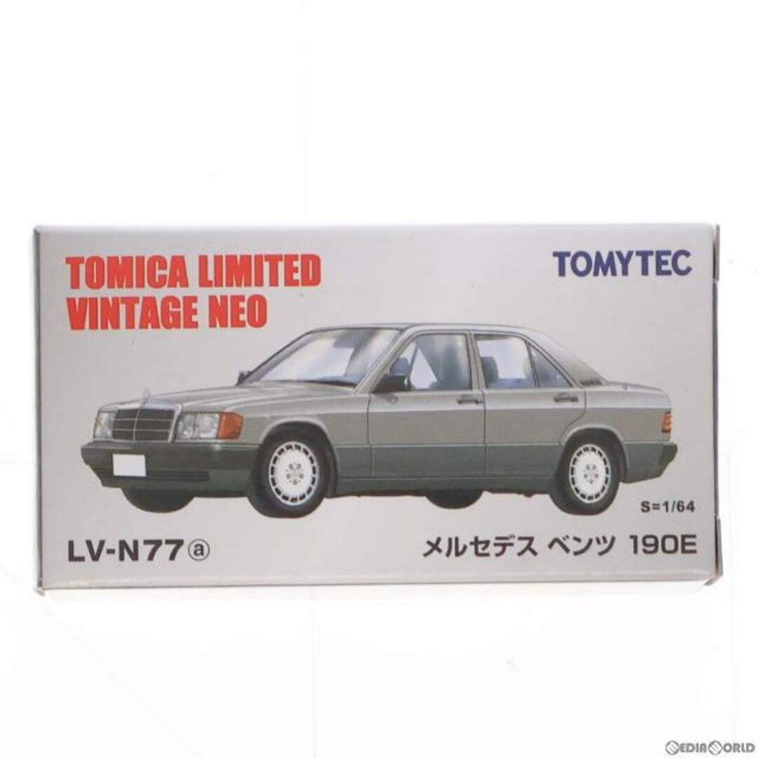 トミカリミテッドヴィンテージ NEO 1/64 TLV-N77a メルセデス ベンツ190E (シルバー)91年 完成品 ミニカー(245964) TOMYTEC(トミーテック)