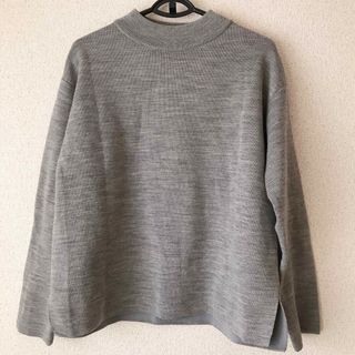 MUJI (無印良品) - 無印良品 メンズXS〜S ニット セーター グレー