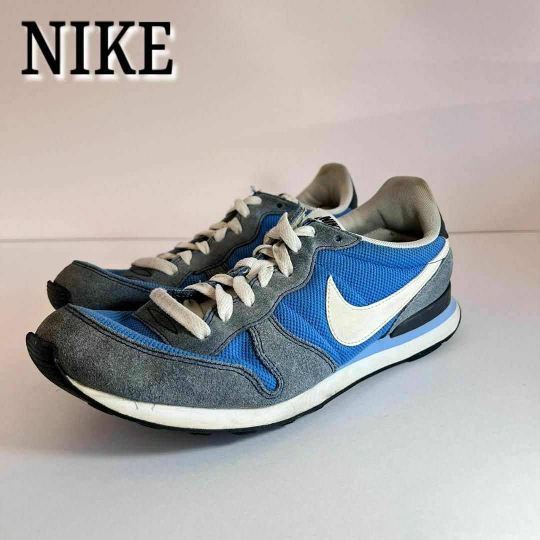 NIKE(ナイキ)のナイキ NIKE インターナショナリスト スニーカー 27.5cm ブルー メンズの靴/シューズ(スニーカー)の商品写真