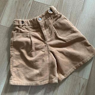 ザラキッズ(ZARA KIDS)の新品★ZARAコーデュロイハーフパンツ(パンツ/スパッツ)