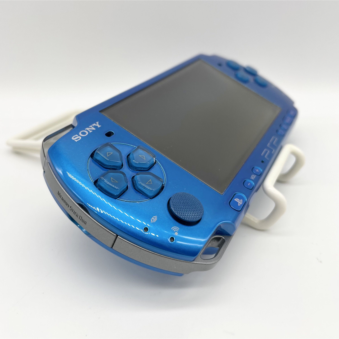 完品 動作OK SONY psp 3000 本体 ブルー プレステ ポータブル