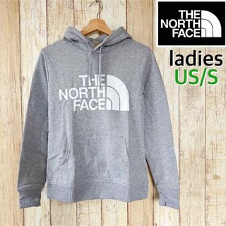 ザノースフェイス(THE NORTH FACE)の【海外限定】TNF パーカー　レディース グレー US/S 日本サイズM(パーカー)