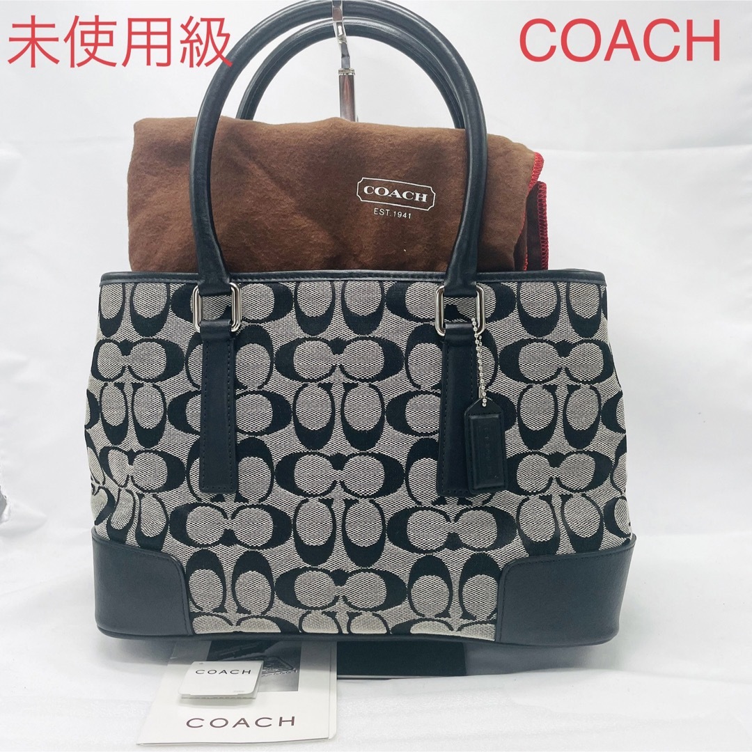 COACH - 未使用級 COACH コーチ シグネチャー ハンドバッグ トート ...