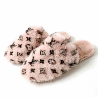 LOUIS VUITTON - ヴィトン ファー×レザー 36 ピンク レディース その他