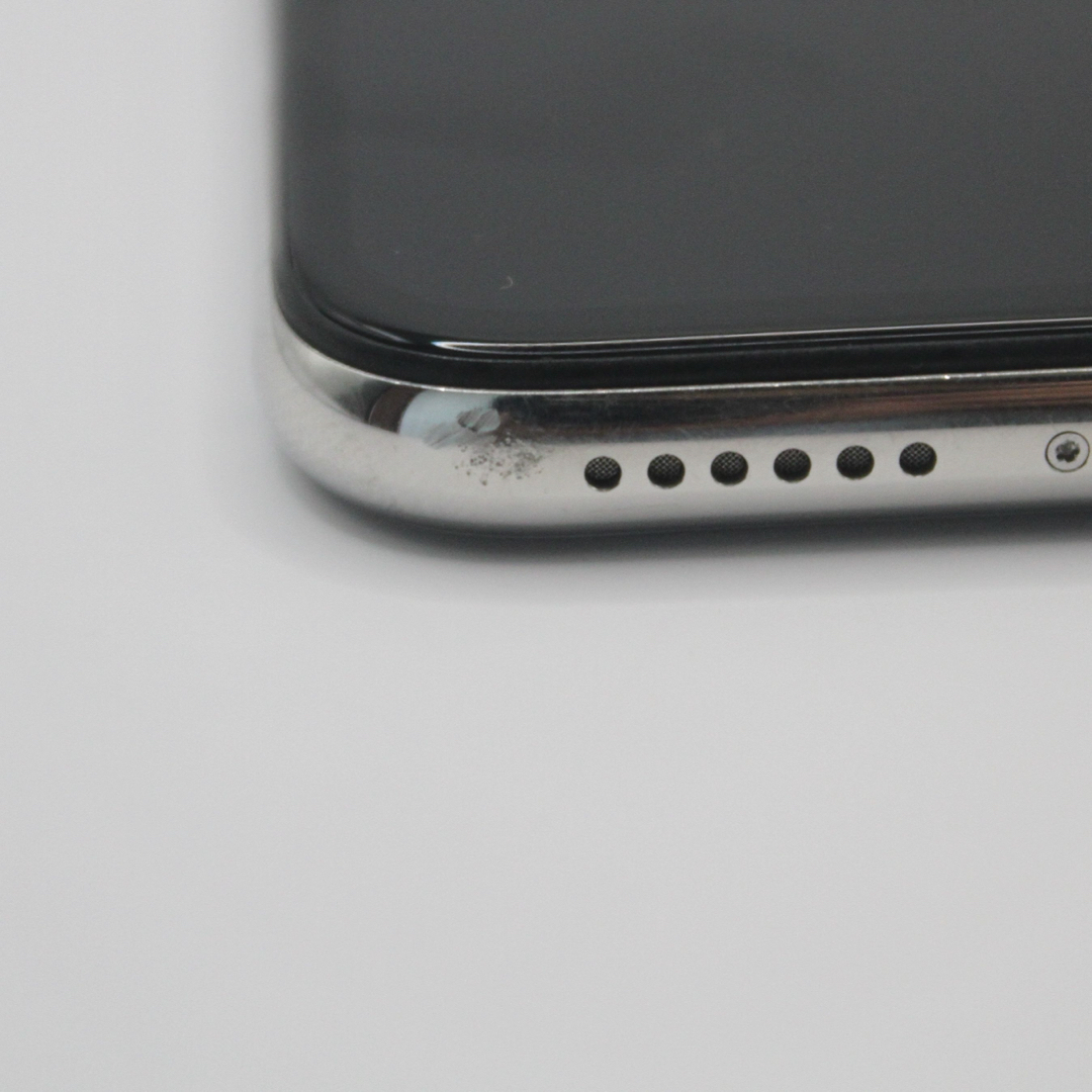 iPhone X Silver 256 GB SIMフリー バッテリー100%-