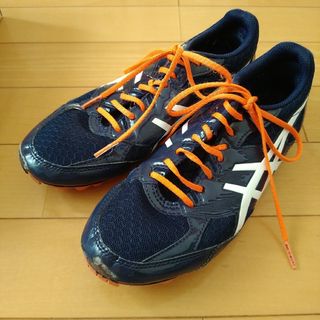 アシックス(asics)のアシックス　陸上用スパイク①　23.5cm　ネイビー(陸上競技)