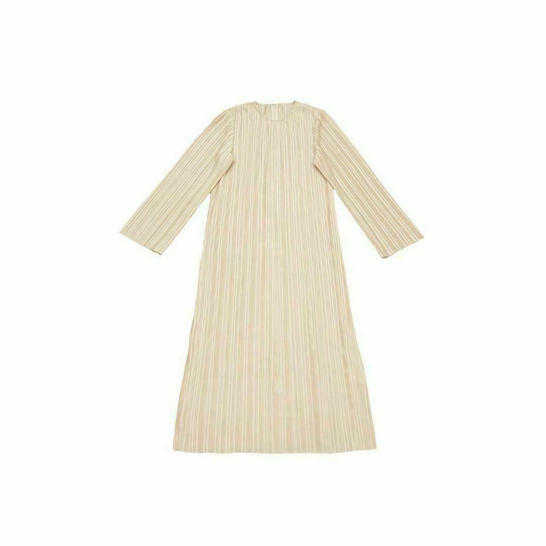 完売 新品 ClaSTEllaR PLEATED LONG DRESS ベージュ 1