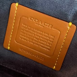 ☆超美品☆COACH チェーンショルダーバッグ クラッチバッグ メタリックブルー