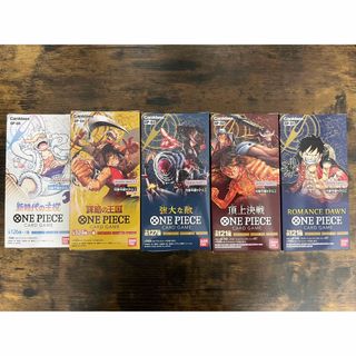 ONE PIECE - ワンピースカード 新時代の主役 2BOX テープカットの通販