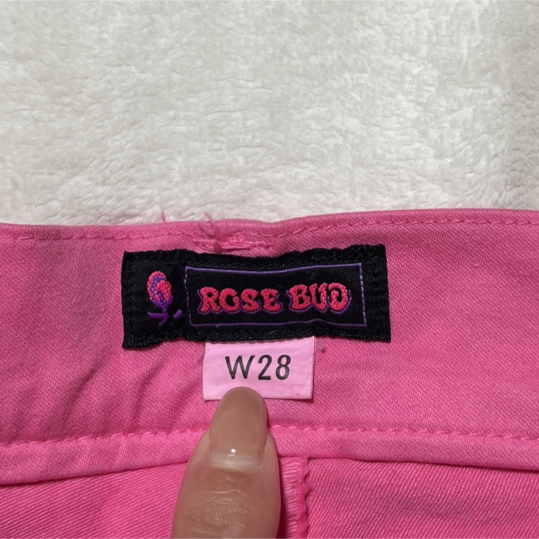 ROSE BUD(ローズバッド)のローズバッドカラーデニム レディースのパンツ(デニム/ジーンズ)の商品写真