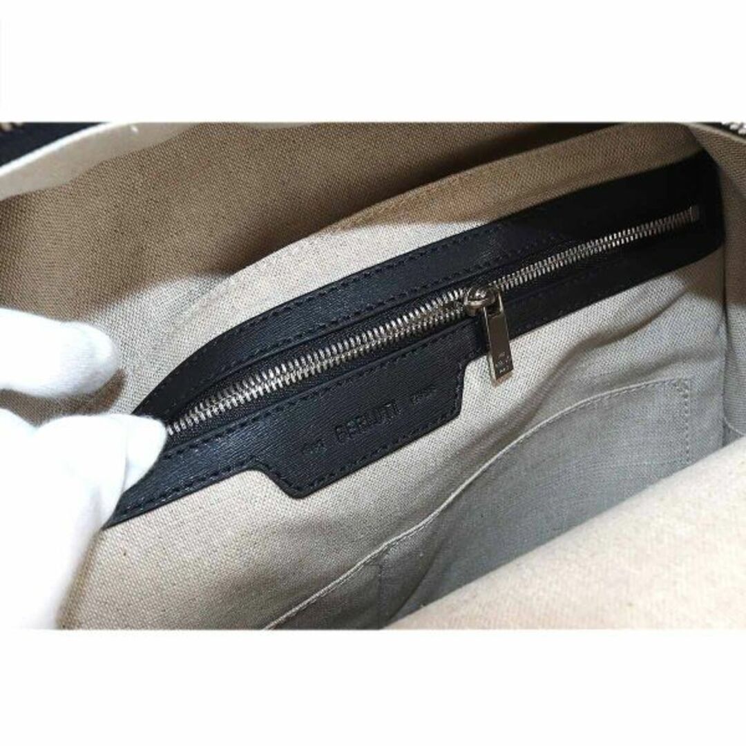 未使用 展示品 ベルルッティ Berluti シグネチャー バックパック リュックサック レザー ブラック 244719 シルバー 金具 VLP 90207652 5