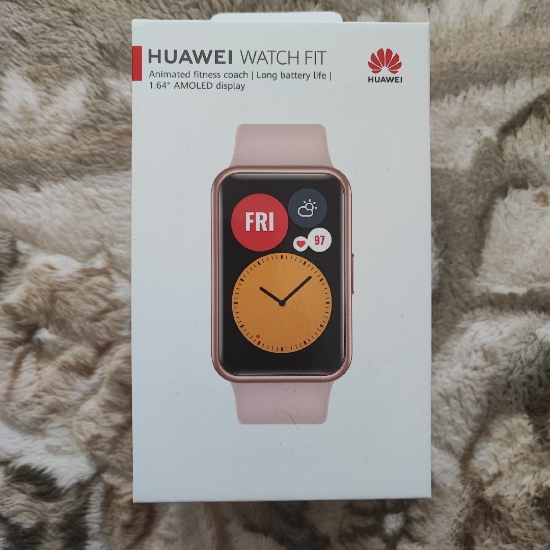 HUAWEI(ファーウェイ)のHUAWEI WATCH FIT スマホ/家電/カメラのスマートフォン/携帯電話(その他)の商品写真