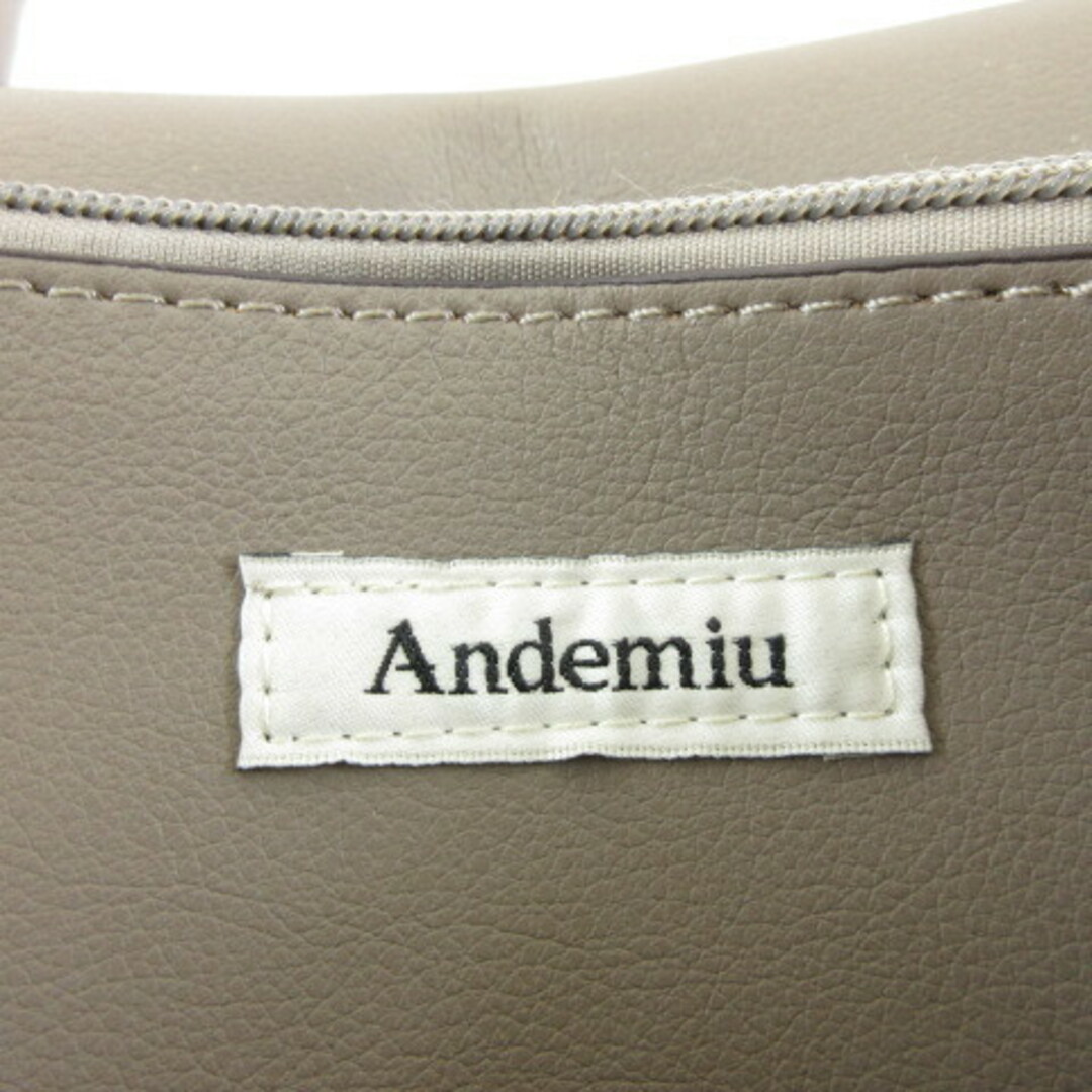 Andemiu(アンデミュウ)のアンデミュウ Andemiu ハンドバッグ ショルダー 2WAY  茶 レディースのバッグ(ハンドバッグ)の商品写真