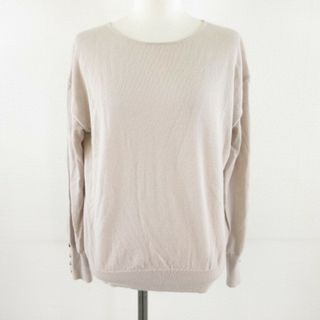 ナチュラルビューティーベーシック(NATURAL BEAUTY BASIC)のナチュラルビューティーベーシック  ニット セーター 長袖 M(ニット/セーター)