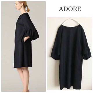 ADORE - アドーア美品ワンピース最終価格ですの通販 by su ｜アドーア ...