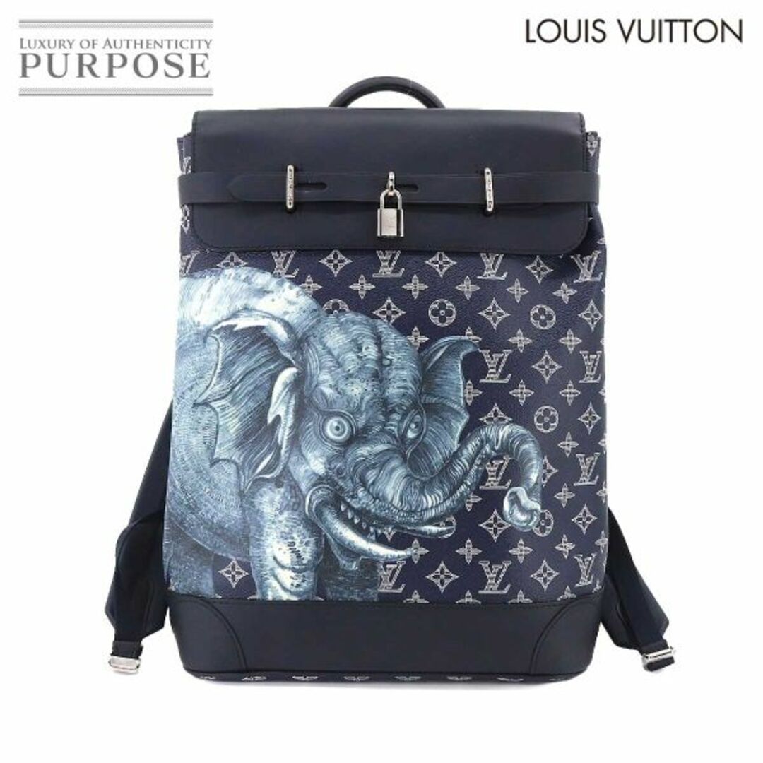 未使用 展示品 ルイ ヴィトン LOUIS VUITTON モノグラム サバンナ スティーマー バックパック リュックサック アンクル M54126 VLP 90208312