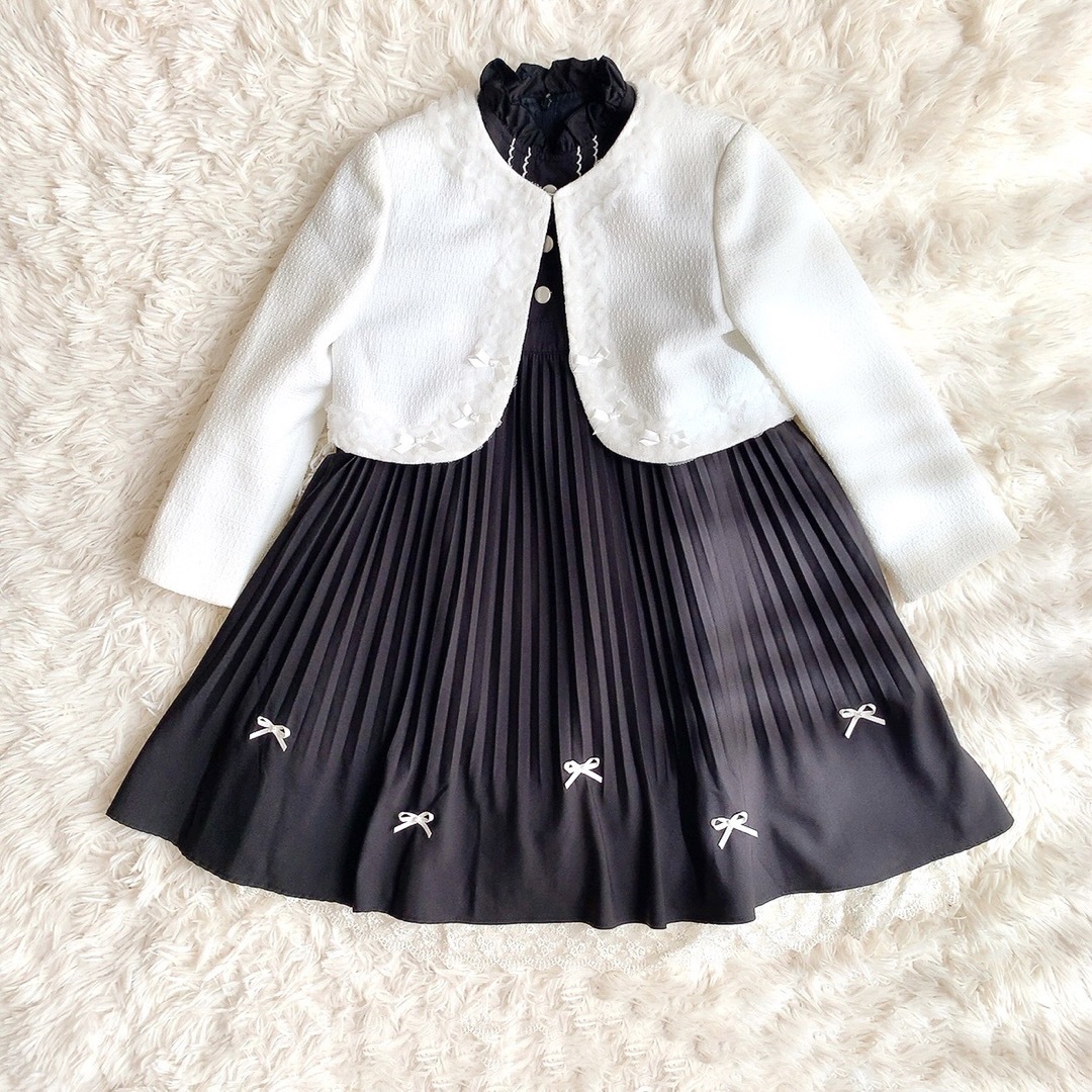 美品 Lili Lundi リリィランディ アンサンブル 入学 卒園 卒服120の
