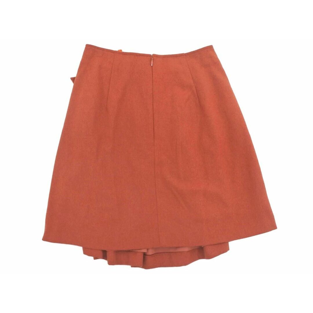 Lily Brown(リリーブラウン)のLily Brown リリーブラウン ウール混 ラップ調 スカート size0/茶 ◇■ レディース レディースのスカート(ミニスカート)の商品写真