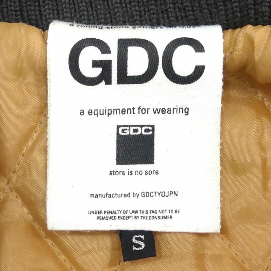 GDC(ジーディーシー)のスタジャン 古着 GDC ブルゾン ジャンパー S オレンジ メンズNR3497 メンズのジャケット/アウター(スタジャン)の商品写真