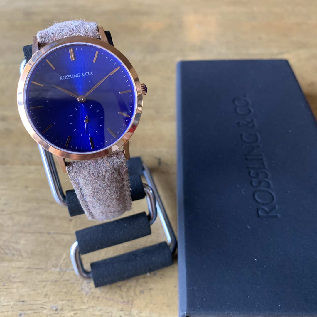 新品✨ROSSLING ロスリング 腕時計 RO-003-006 ブルー