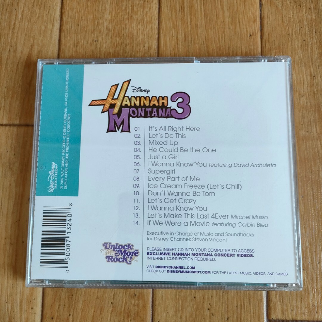 US盤 廃盤 ハンナ・モンタナ 3 サウンドトラック OST マイリー・サイラス エンタメ/ホビーのCD(映画音楽)の商品写真