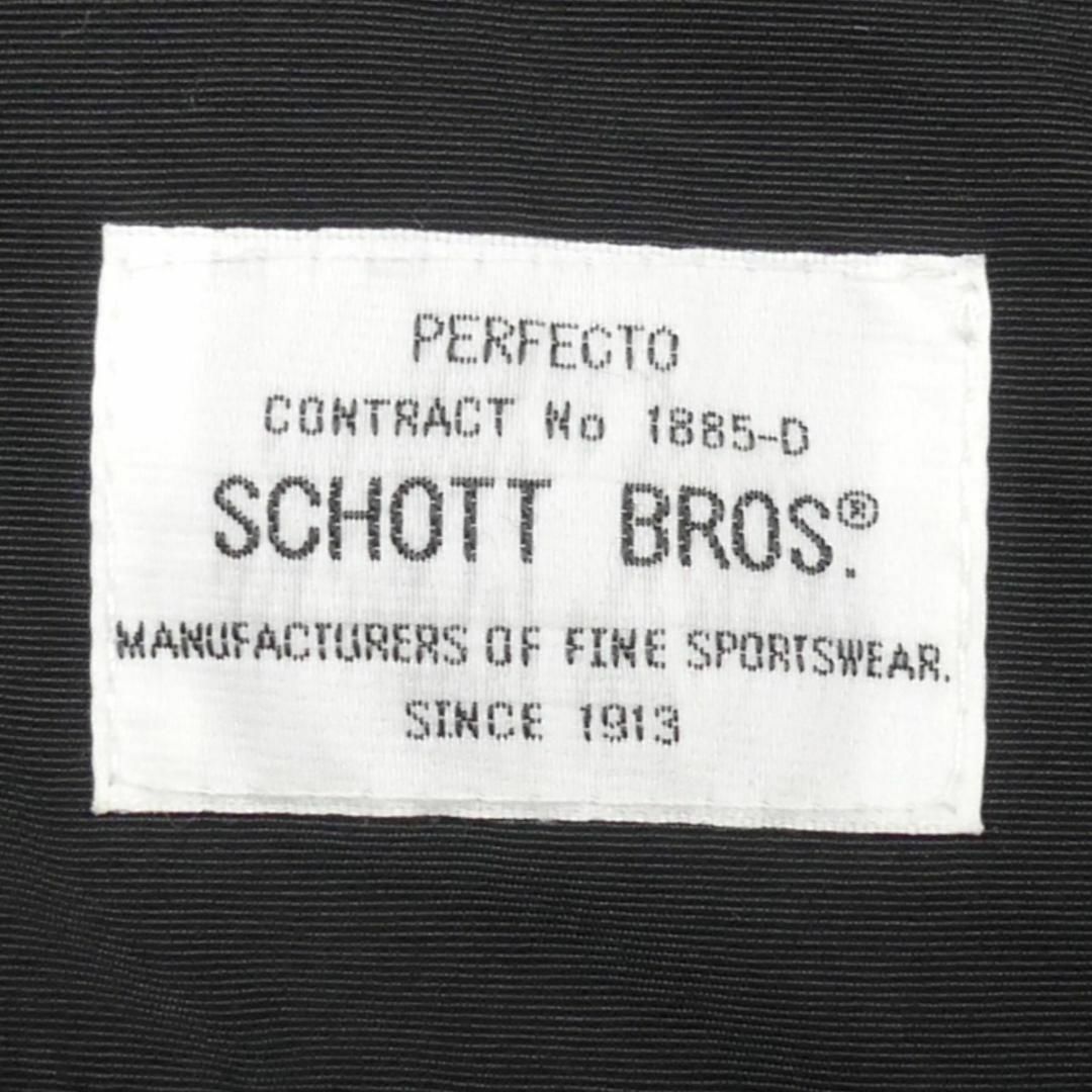 schott - Schott ショット ロンT シャツ ゲームシャツ カットソー 黒 