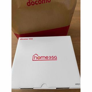 エヌティティドコモ(NTTdocomo)のdocomo home 5G HR01 ホームルーター(PC周辺機器)