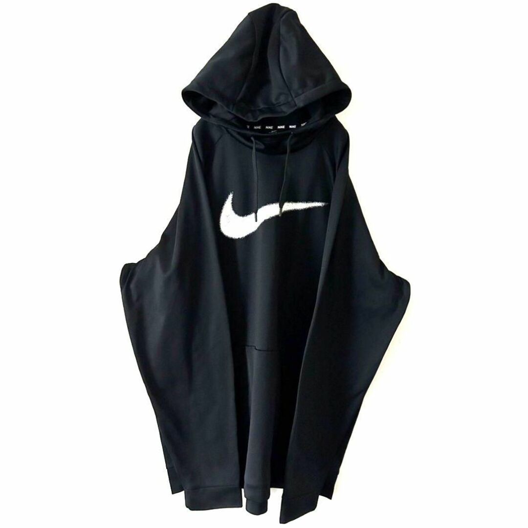 ナイキ NIKE ロゴ ドライフィット パーカー 2XL ブラック 黒