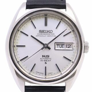 セイコー(SEIKO)のSEIKO キングセイコー 56KS 1972年製 ハイビート クロノメーター自動巻き メンズ 腕時計 デイデイト 社外ベルト 5626-7060(腕時計(アナログ))