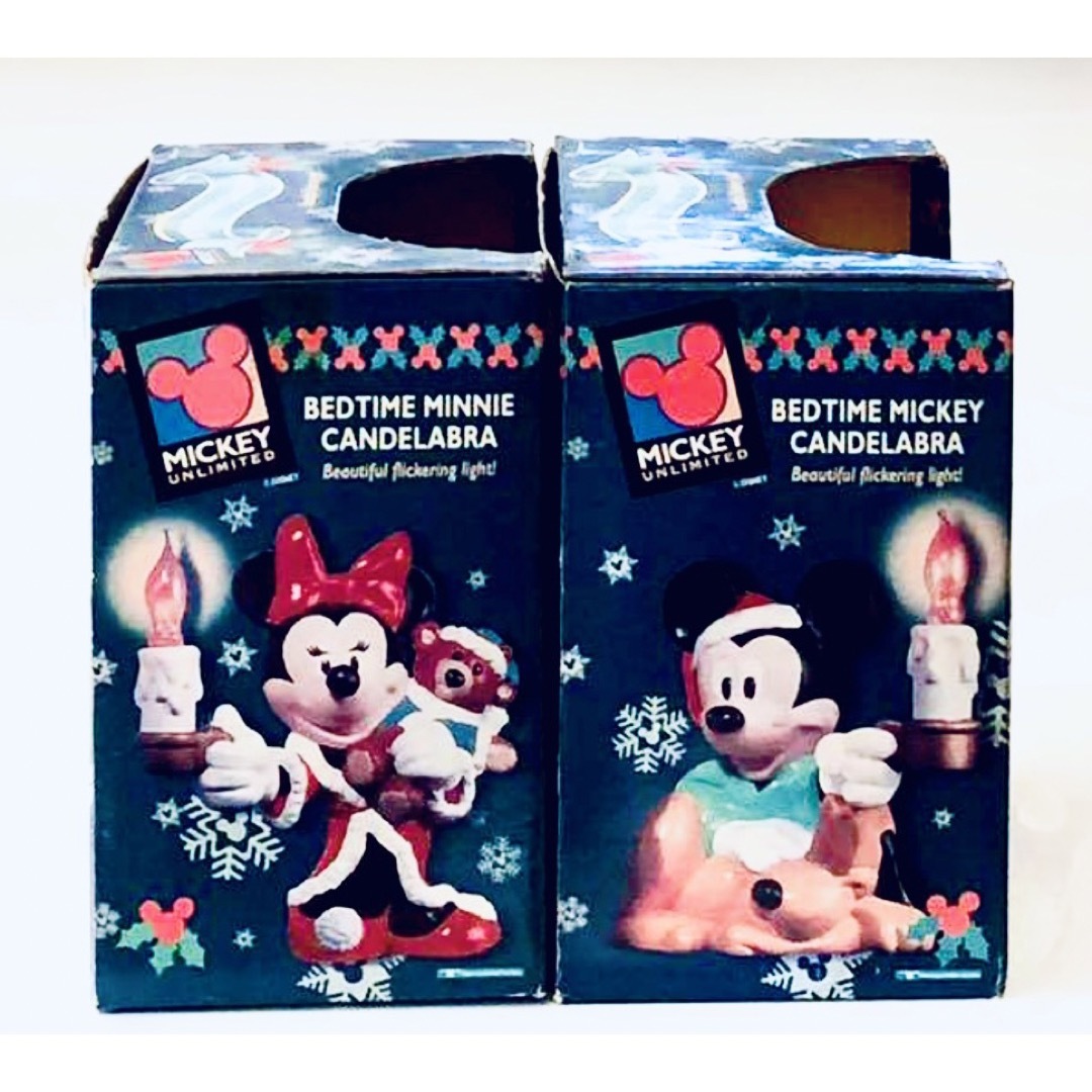 【 非売品・稀少 】　 Mickey & Minniy クリスマス　オーナメント