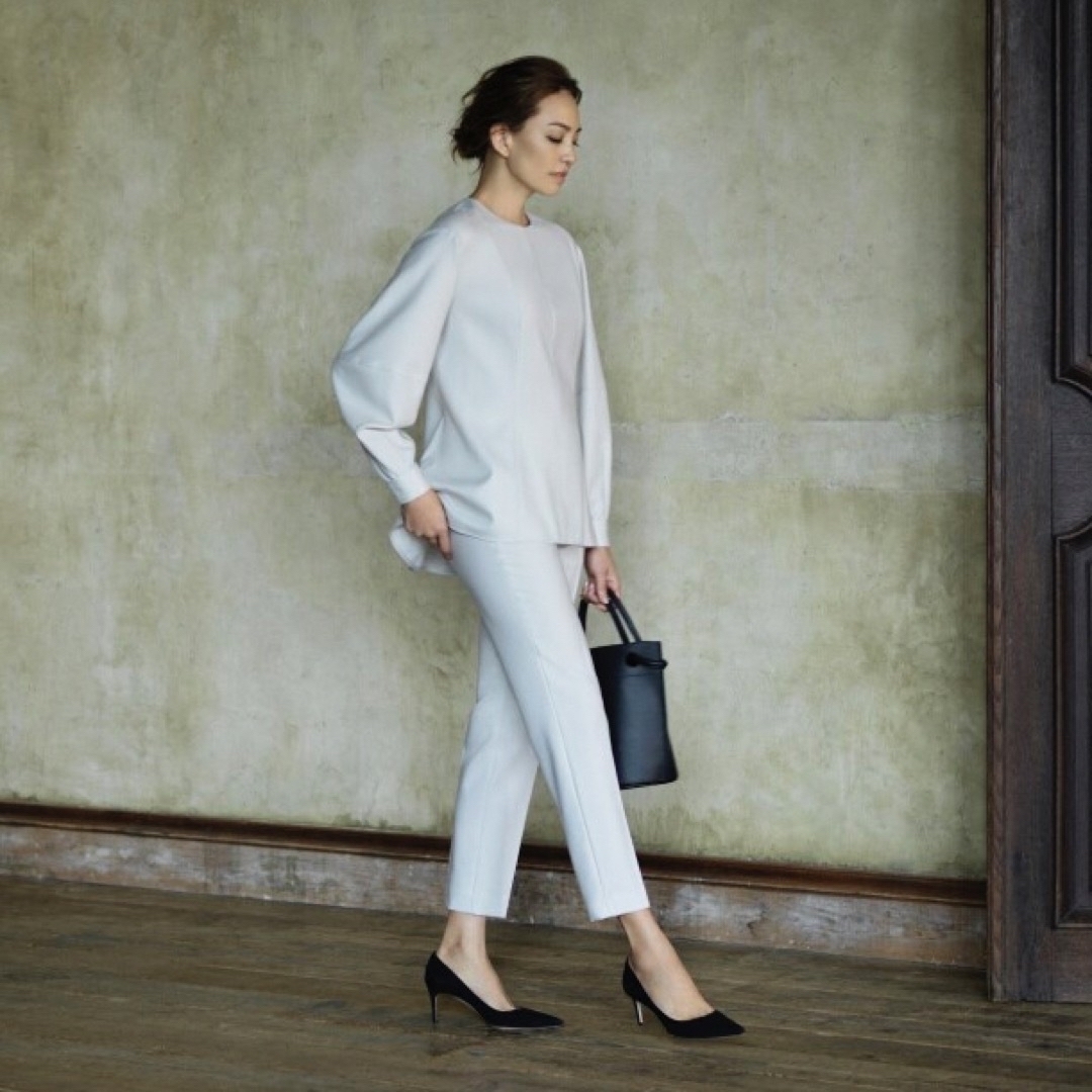 Theory luxe - theory luxe22AW New Saxony パンツ ミスティ Theory luxe - theory luxe22AW New Saxony パンツ ミスティ