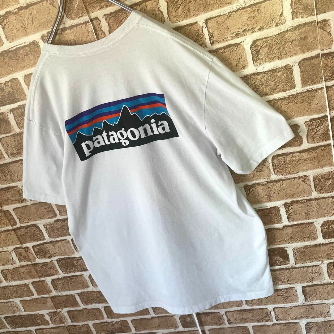 【Ptagonia】パタゴニア (XS) メキシコ製 半袖 プリント Tシャツ