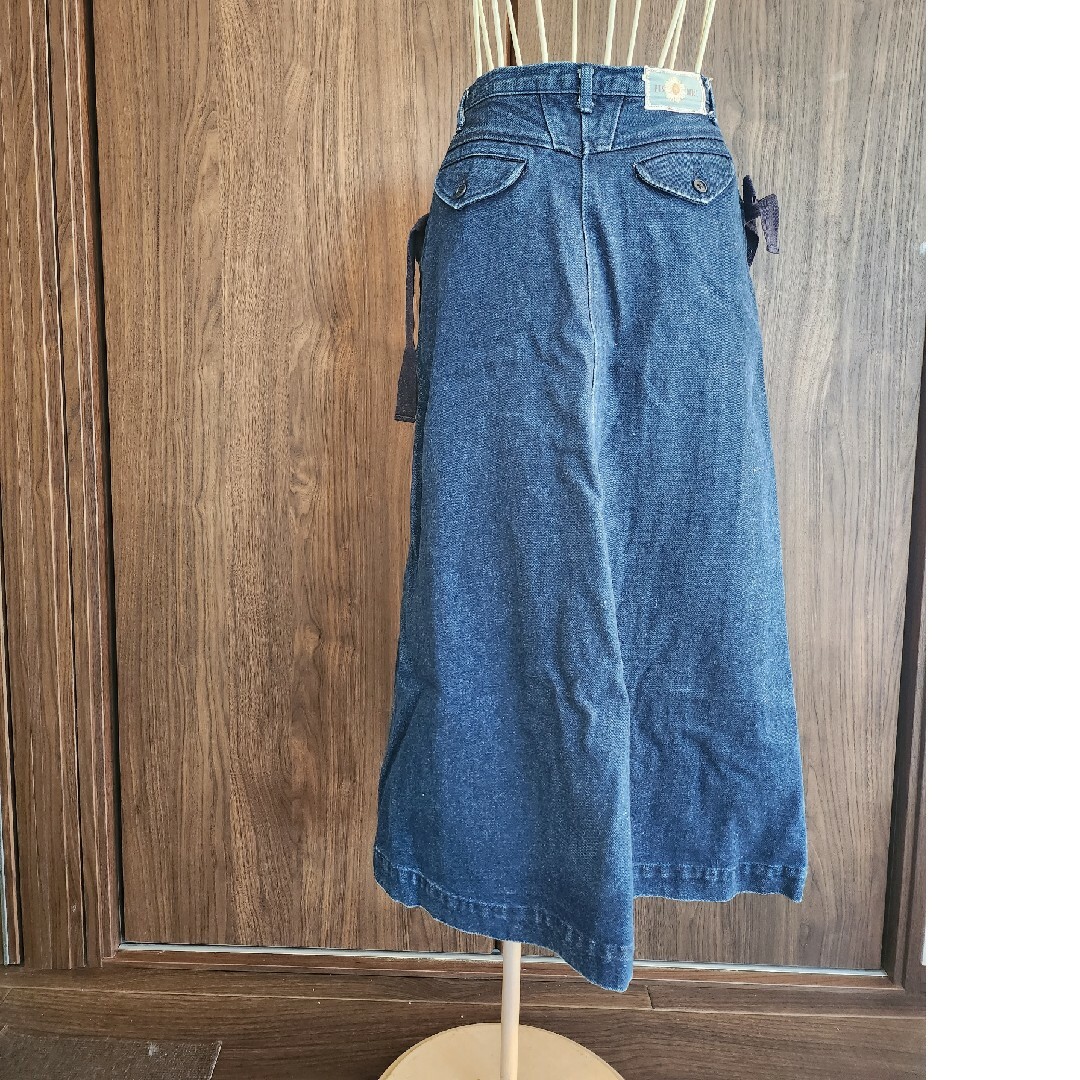 PINKHOUSEピンクハウス昭和レトロ古着vintageデニムロングスカート