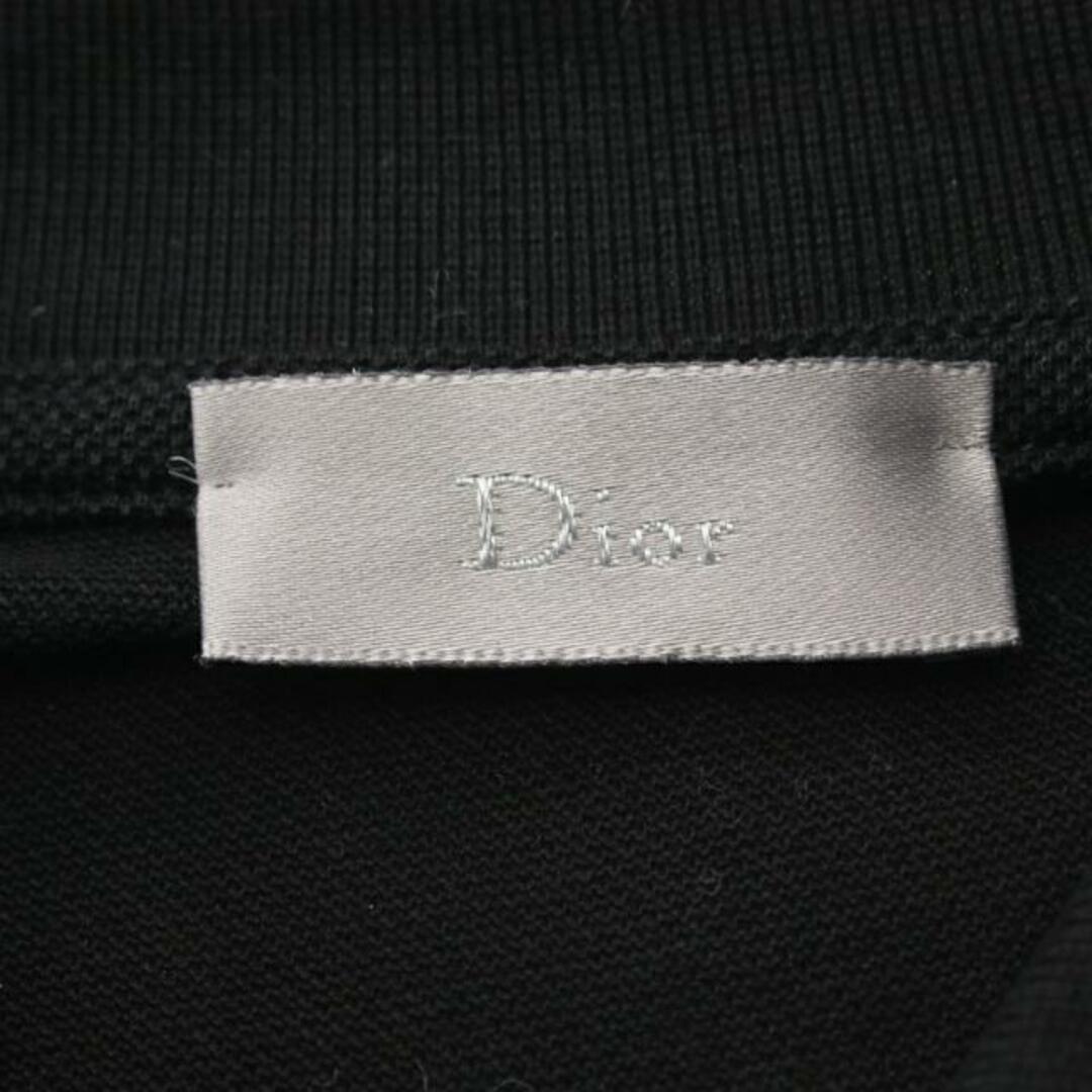 DIOR HOMME(ディオールオム)の ポロシャツ BEE刺繍 コットン ブラック ホワイト メンズのトップス(ポロシャツ)の商品写真