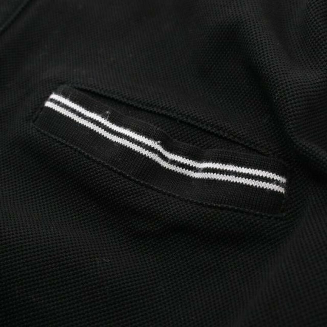 DIOR HOMME(ディオールオム)の ポロシャツ BEE刺繍 コットン ブラック ホワイト メンズのトップス(ポロシャツ)の商品写真