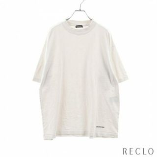 バレンシアガ(Balenciaga)の Tシャツ ホワイト ロゴ刺繍(Tシャツ/カットソー(半袖/袖なし))