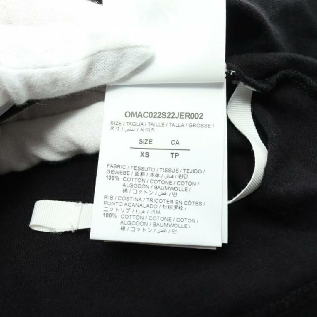 OFF-WHITE(オフホワイト)の Tシャツ ノースリーブ プリント コットン ブラック ホワイト メンズのトップス(Tシャツ/カットソー(半袖/袖なし))の商品写真