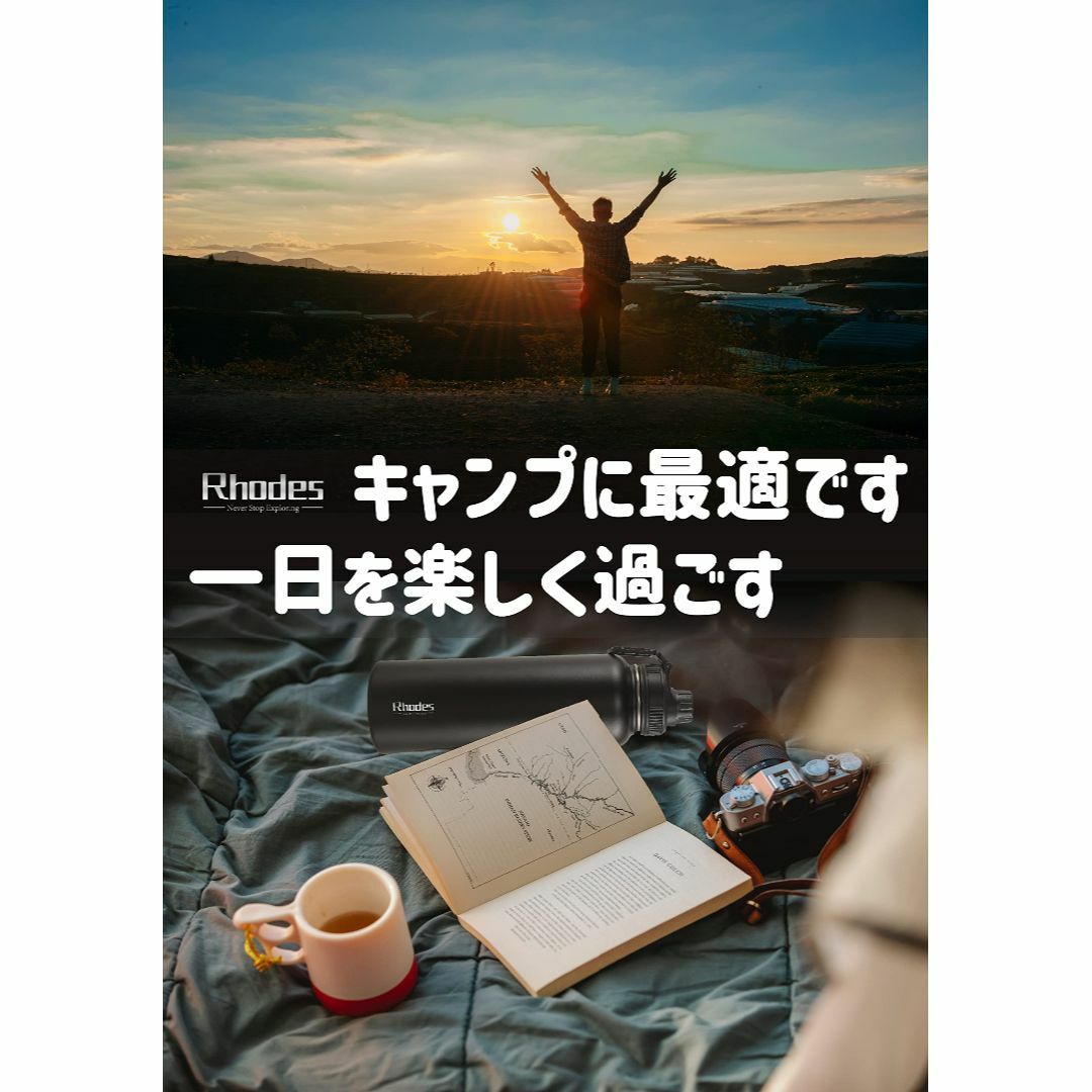 【色: ハニーピンク&1000ml】水筒 1 リットル 水筒 1000ml 水筒