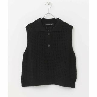 アーバンリサーチドアーズ(URBAN RESEARCH DOORS)の【black】mizuiro ind short vest with collar(ベスト/ジレ)