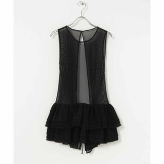 アーバンリサーチ(URBAN RESEARCH)の【BLACK】Po/ Tulle tunic dress(その他)