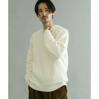 アーバンリサーチ(URBAN RESEARCH)の【WHITE】ウーステッドアゼニットプルオーバー(ニット/セーター)