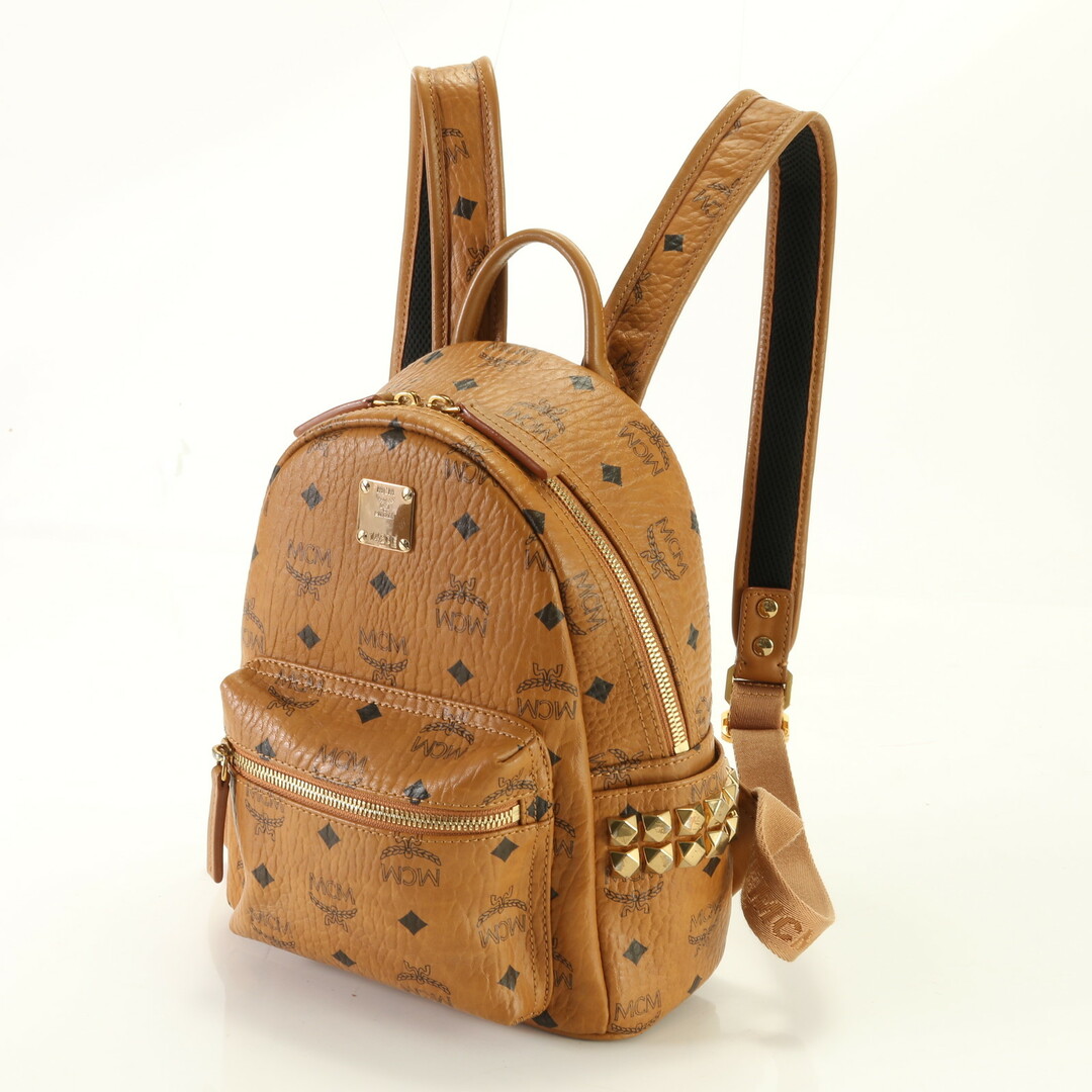 MCM - □極美品□MCM□ヴィセトス スタッズ リュックサック バック