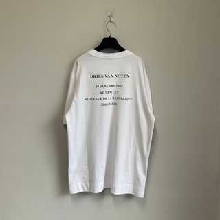 ドリスヴァンノッテン　23AW　プリントTシャツ　国内正規品　M