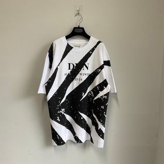 ドリスヴァンノッテン(DRIES VAN NOTEN)のドリスヴァンノッテン  23AW ロゴプリントTシャツ メンズ M(Tシャツ/カットソー(半袖/袖なし))