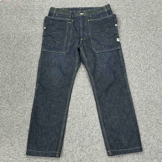 SASSAFRAS - ササフラス☆DIGS CREW PANTS4/5裾ボタンマルチポケット ...