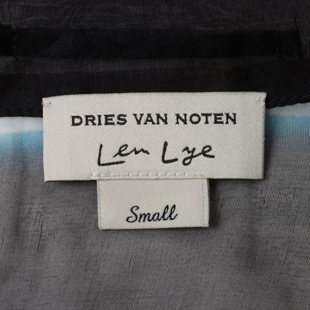 DRIES VAN NOTEN(ドリスヴァンノッテン)の美品 ドリスヴァンノッテン 21SS シルク ロング ワンピース アパレル 服 ブラック シースルー ジャケット レディース MFT 1016-E11 レディースのワンピース(その他)の商品写真