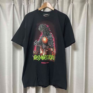 DOM REBEL ゴジラプリントTシャツ(Tシャツ/カットソー(半袖/袖なし))