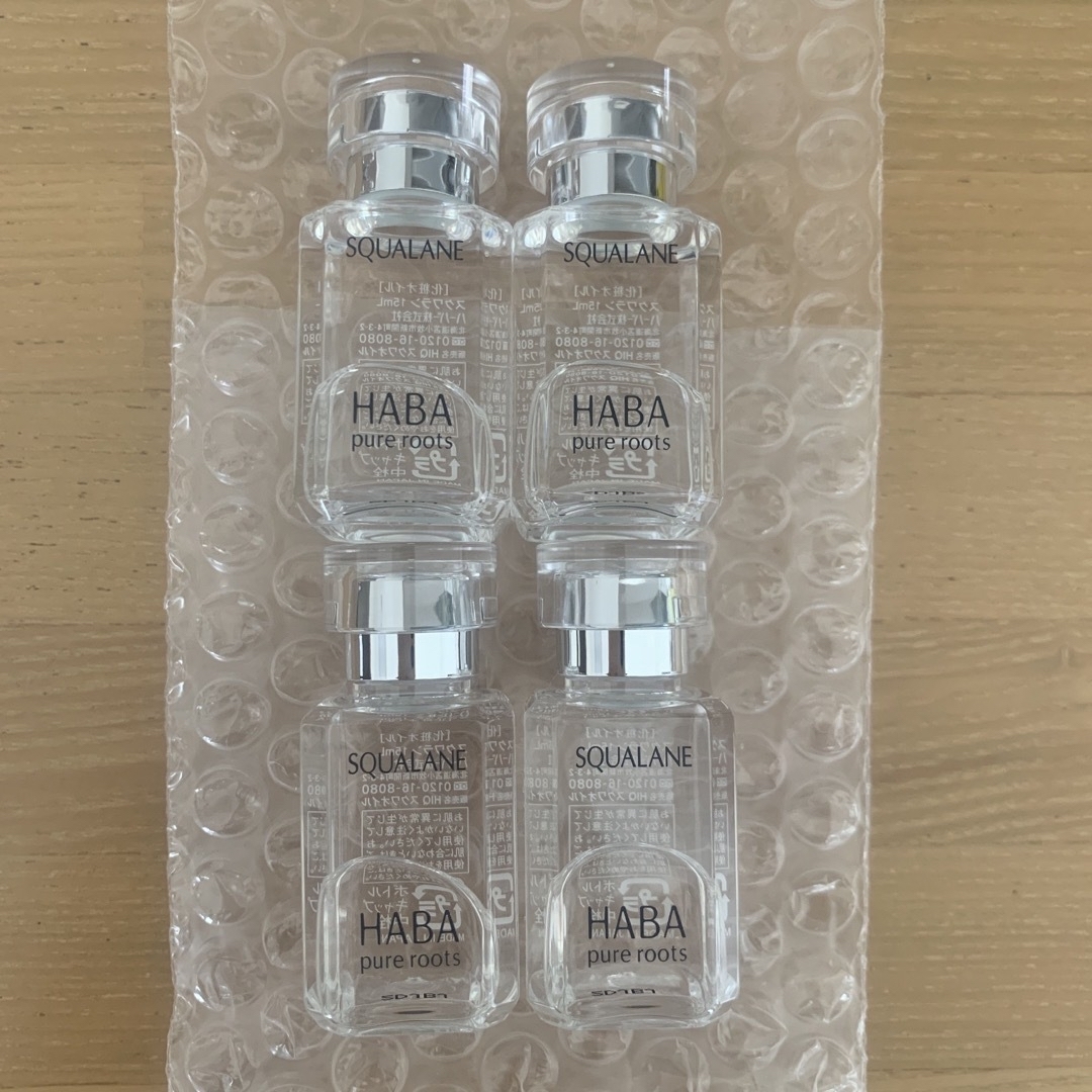 HABA ハーバー　スクワランオイル　15ml ×4本 ＝　60ml