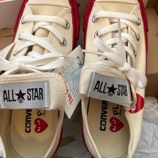 コムデギャルソン(COMME des GARCONS)のPLAY COMME des GARÇONS Converse 23cm(スニーカー)