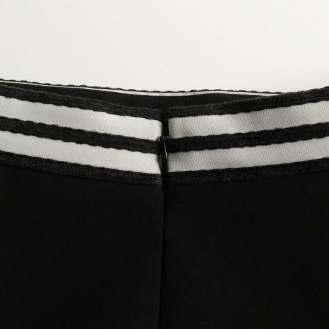 BORDERS at BALCONY(ボーダーズアットバルコニー)の フレア スカート ブラック レディースのスカート(ひざ丈スカート)の商品写真